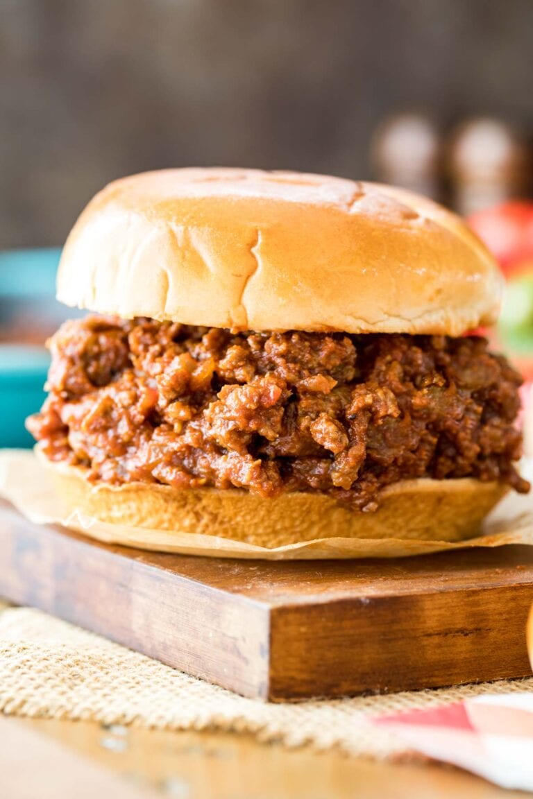 The Best Sloppy Joe Recipe Sugar Spun Run
