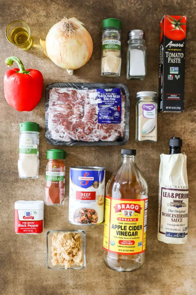 The Best Sloppy Joe Recipe - Sugar Spun Run