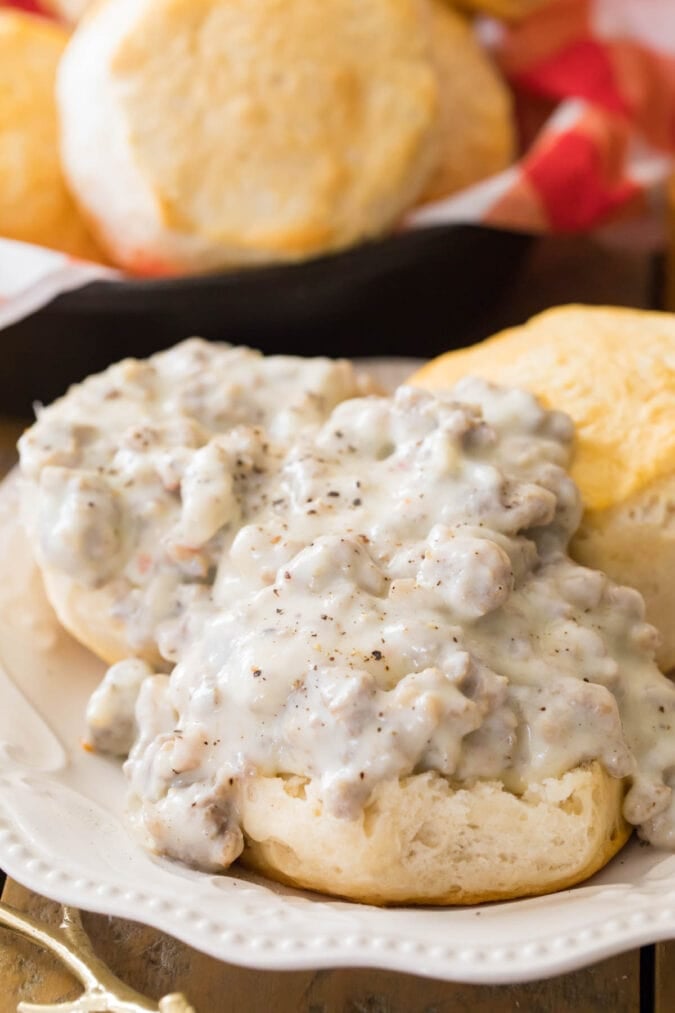 Homemade Sausage Gravy Recipe Sugar Spun Run