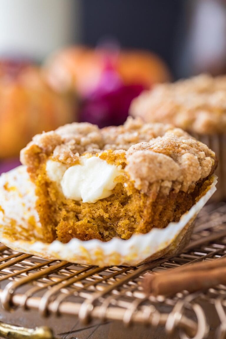 Pumpkin Cream Cheese Muffins Sugar Spun Run