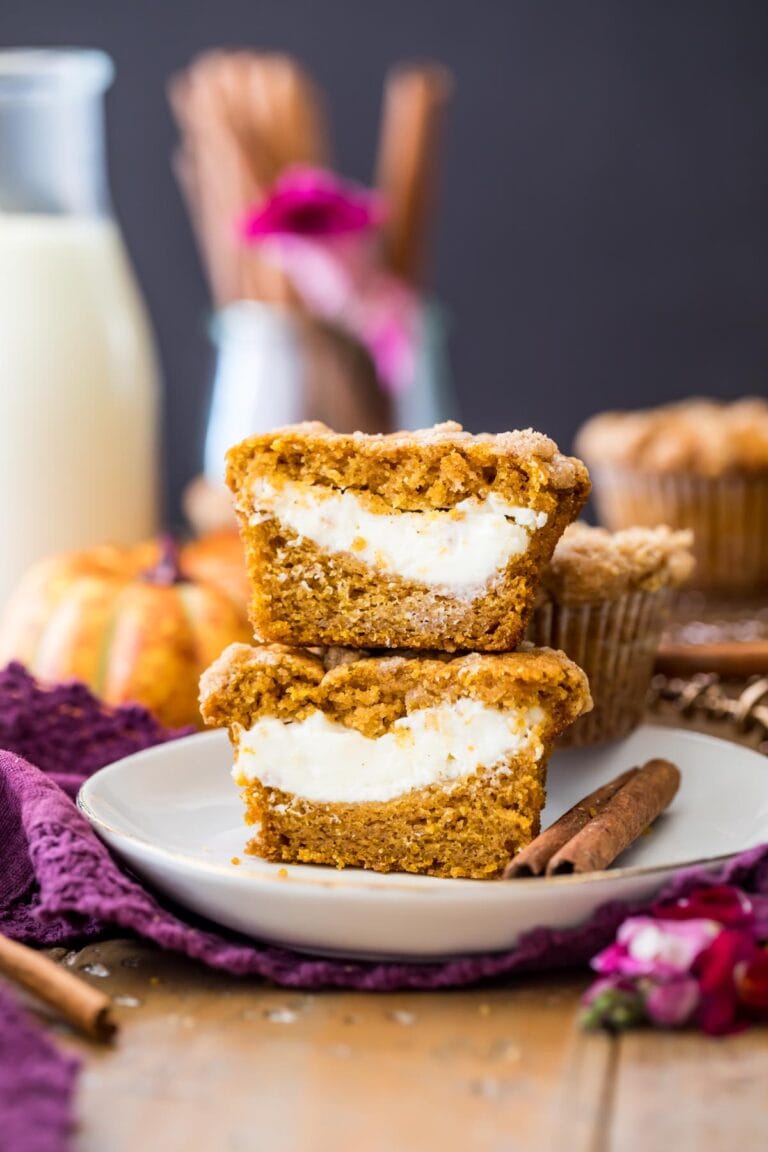 Pumpkin Cream Cheese Muffins Sugar Spun Run