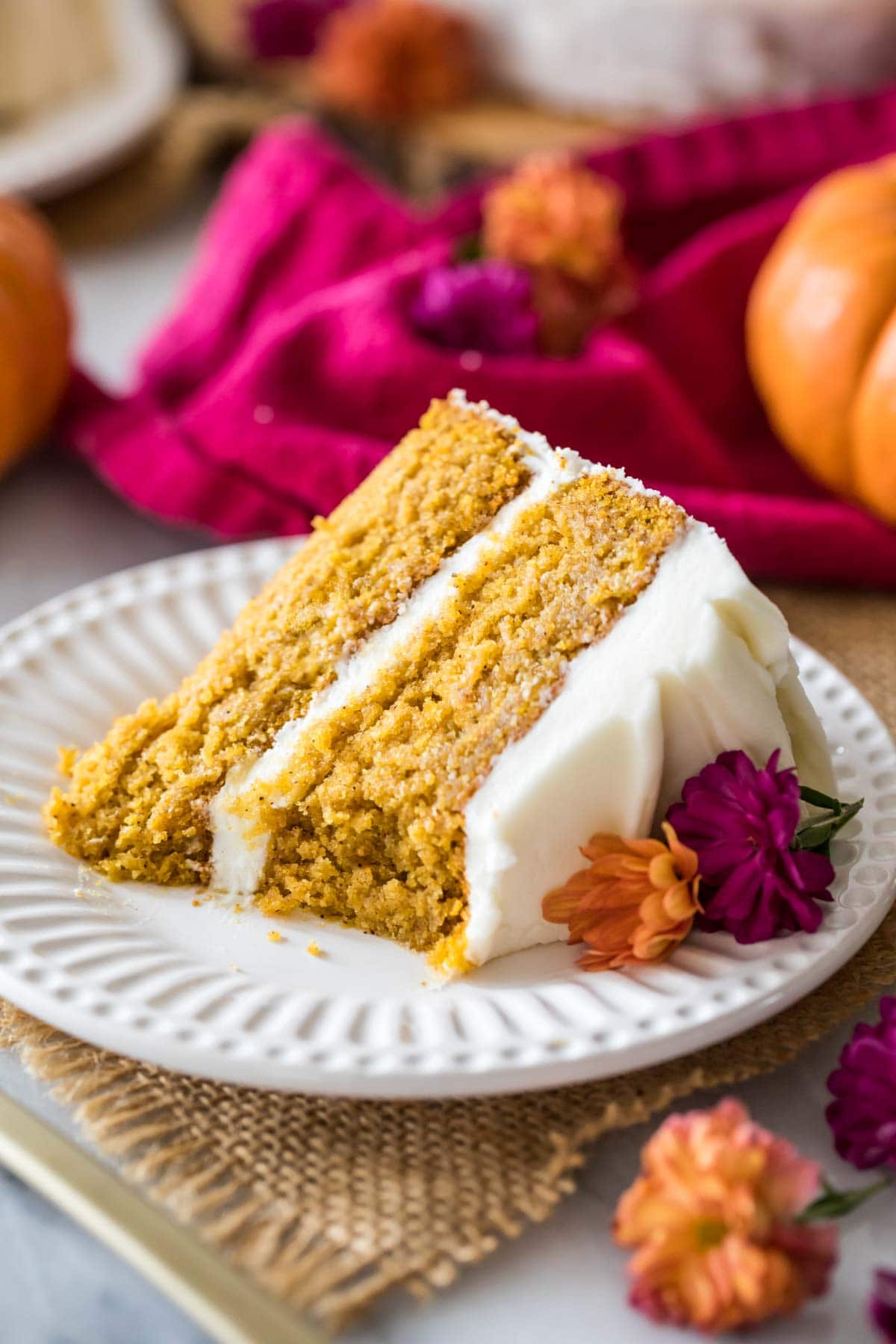 Pumpkin Cake - Sugar Spun Run - Tasty Made Simple