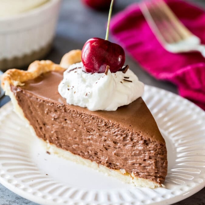 French Silk Pie - Sugar Spun Run