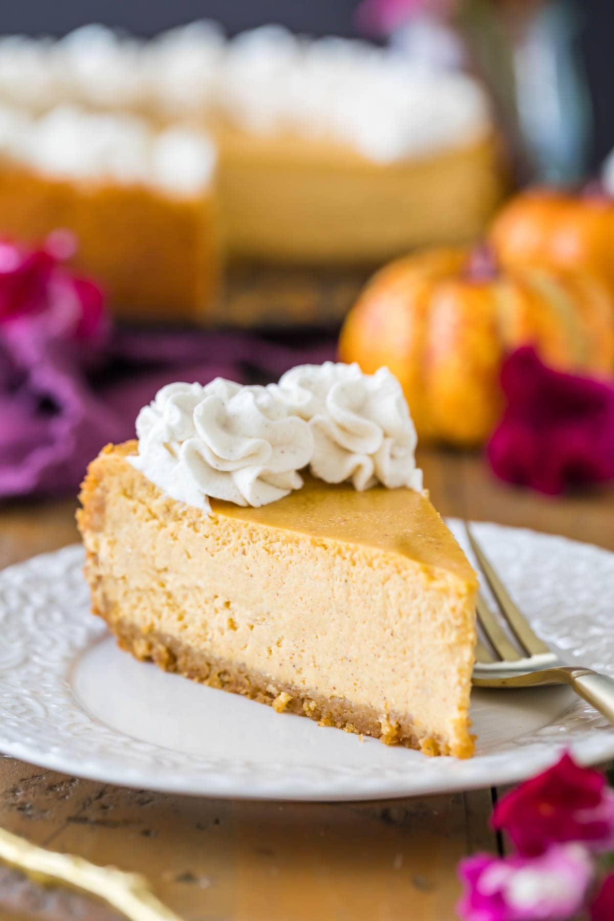 6 Inch Pumpkin Cheesecake Recipe - Homemade In The Kitchen