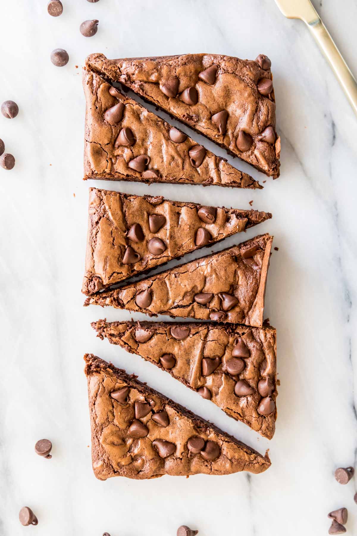 Small Batch Brownies (Loaf Pan Brownies) - Homemade In Kitchen