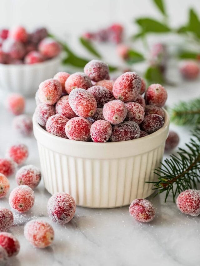 Sugared Cranberries Sugar Spun Run