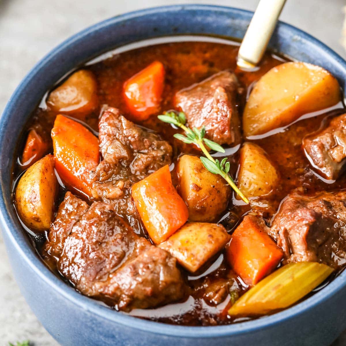 Dutch Oven Beef Stew - Our Salty Kitchen