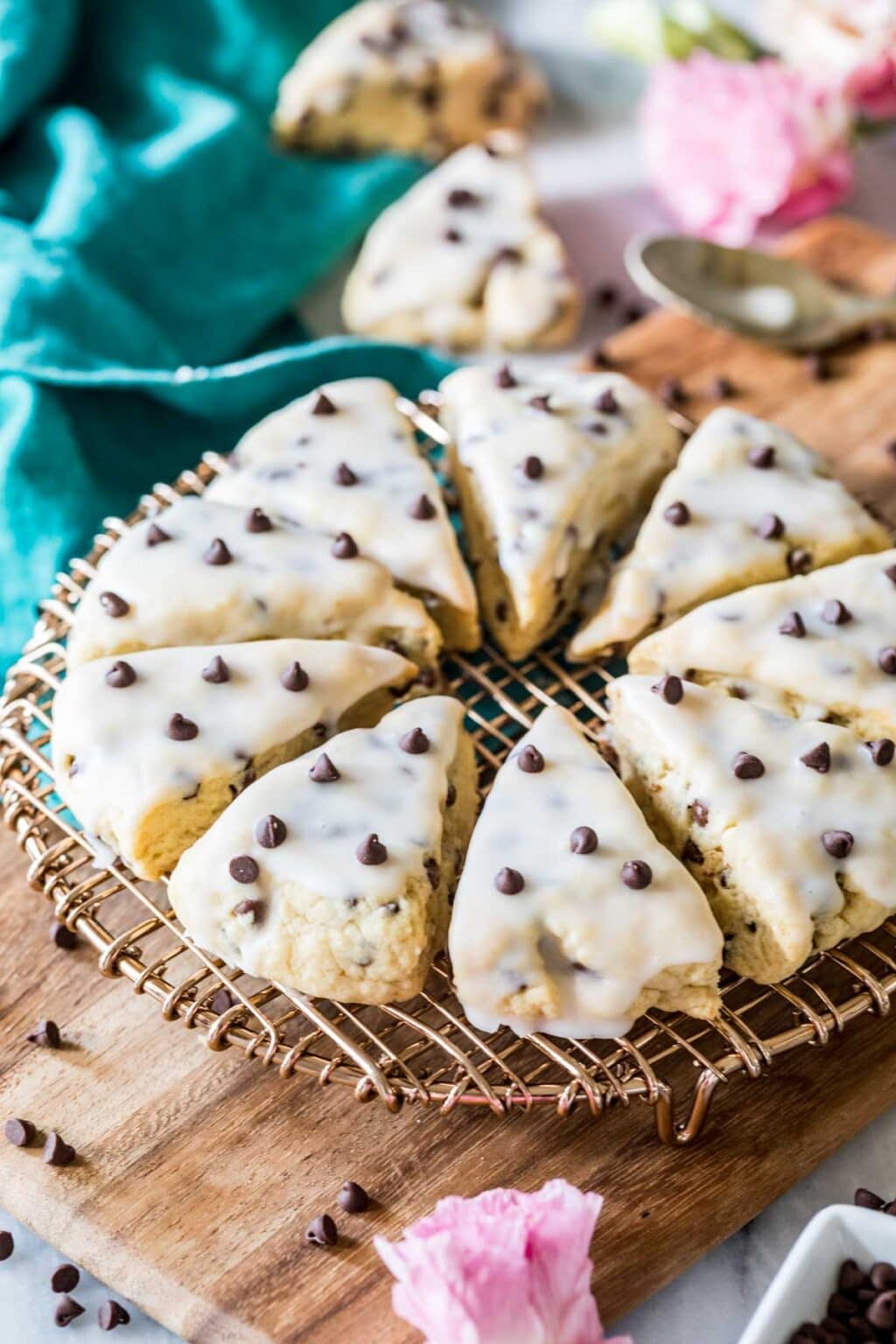 Chocolate Chip Scones Sugar Spun Run