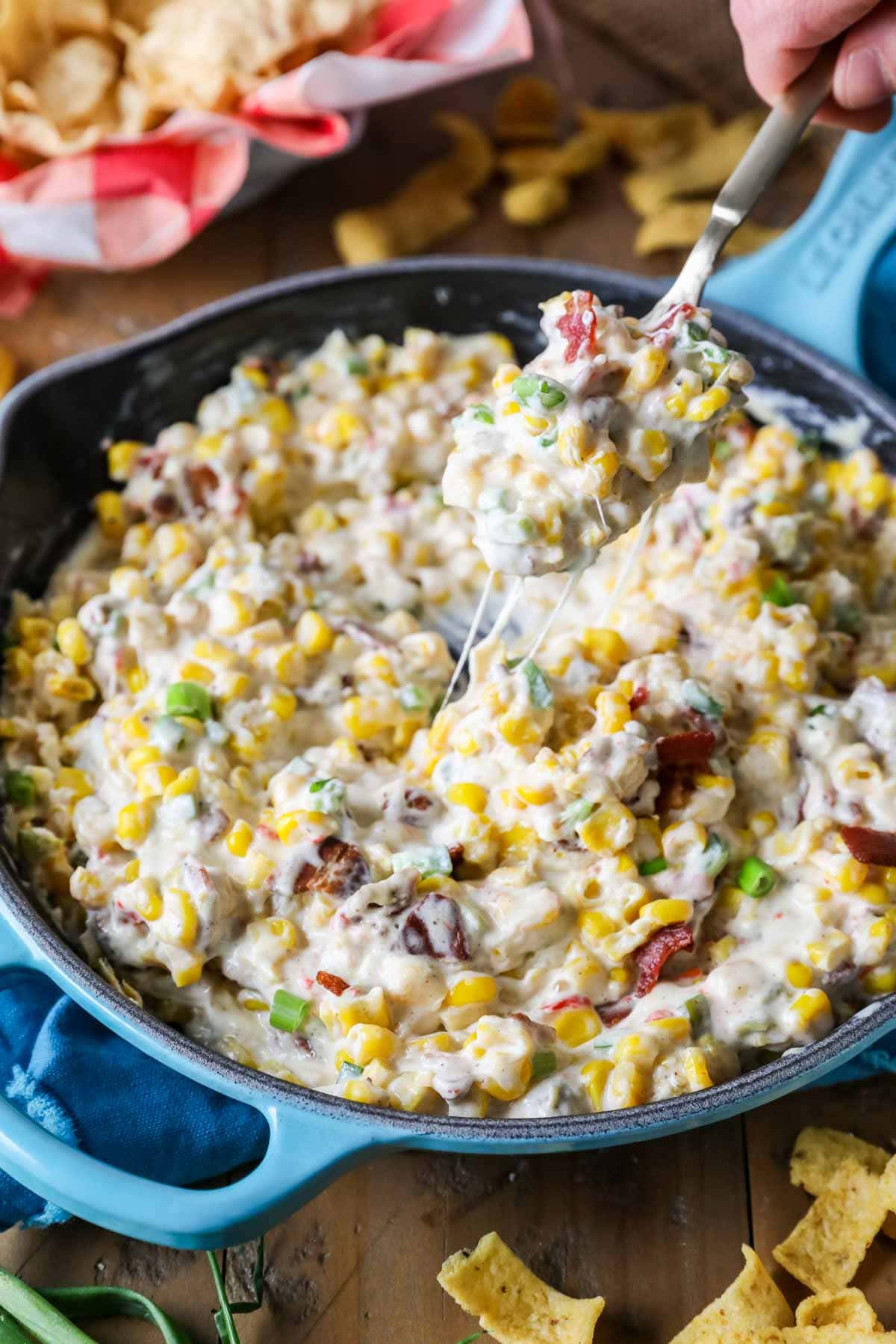 Bacon Potato Poblano Breakfast Skillet - Simply Scratch