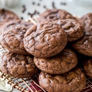 Flourless Chocolate Cookies - 36