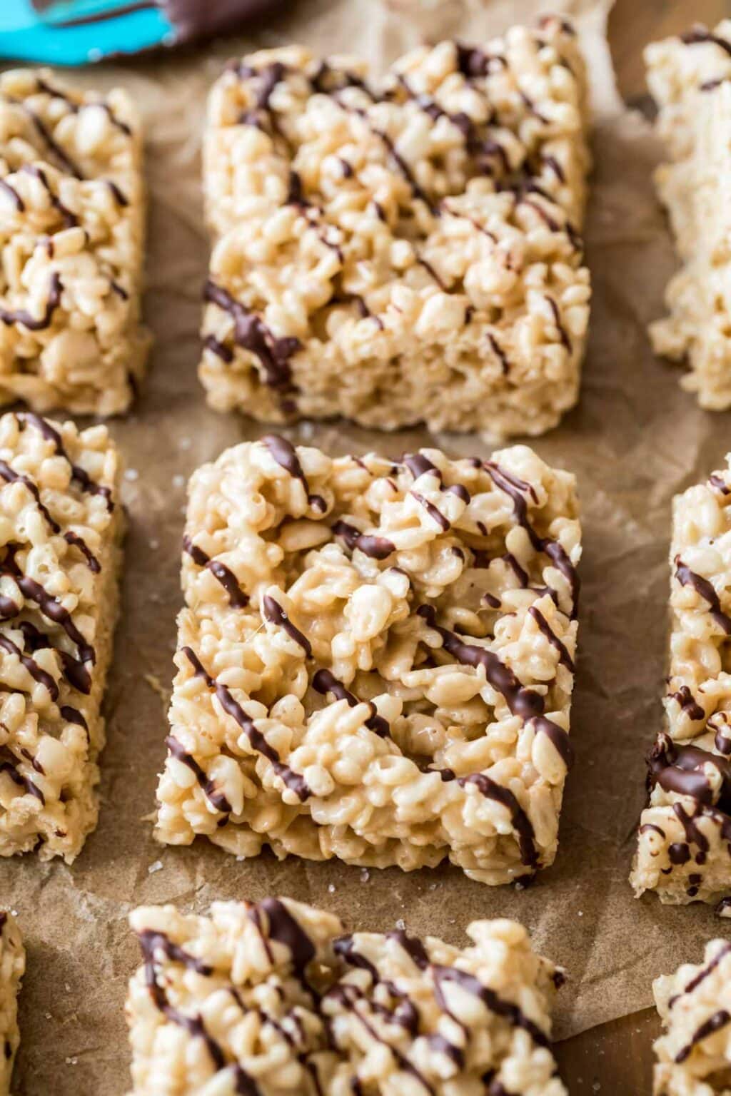 Salted Caramel Rice Krispie Treats Sugar Spun Run