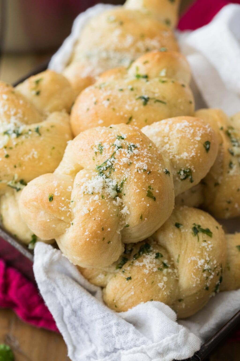 Homemade Garlic Knots Recipe Sugar Spun Run