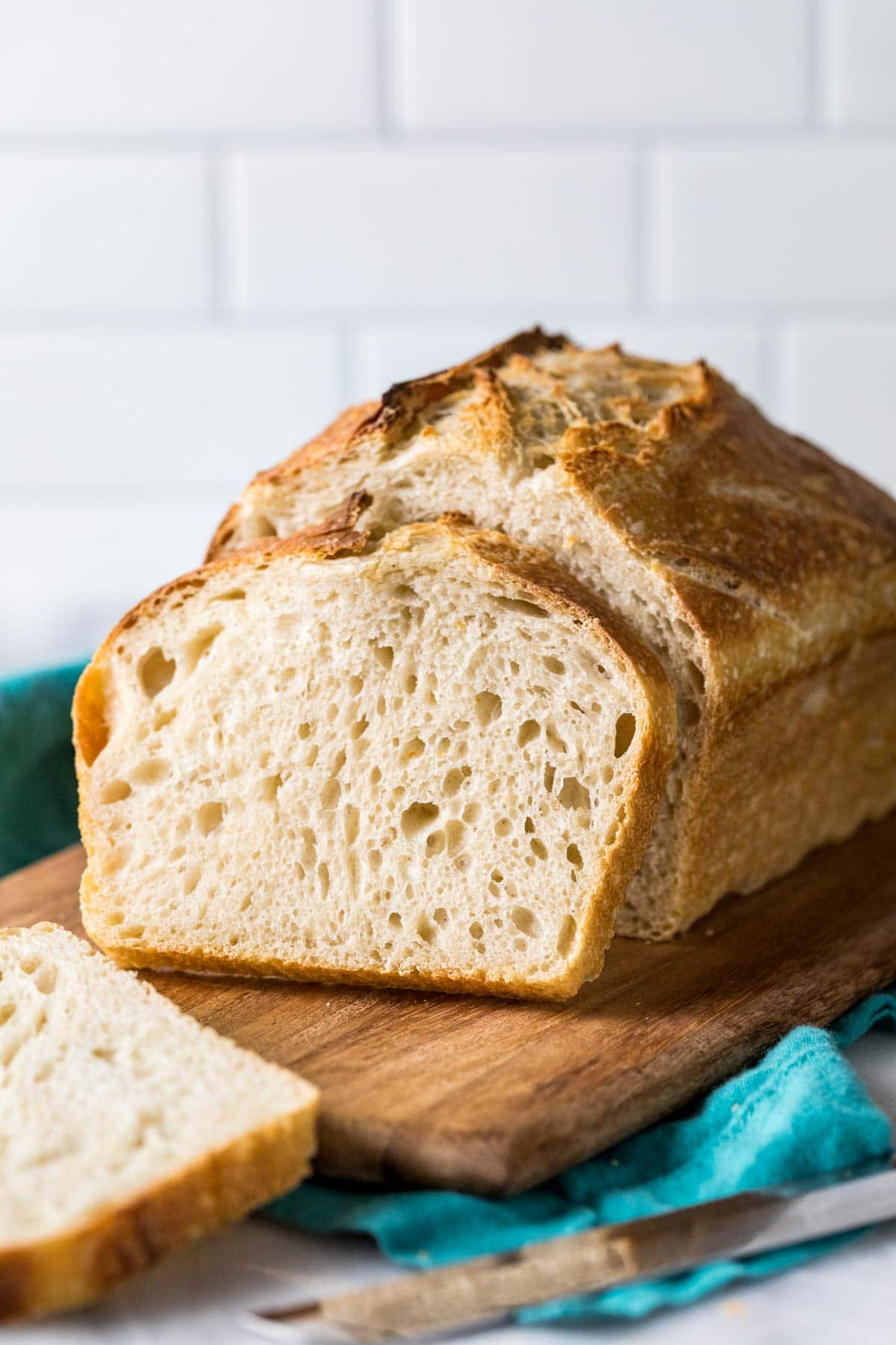 Baking sourdough in a loaf pan