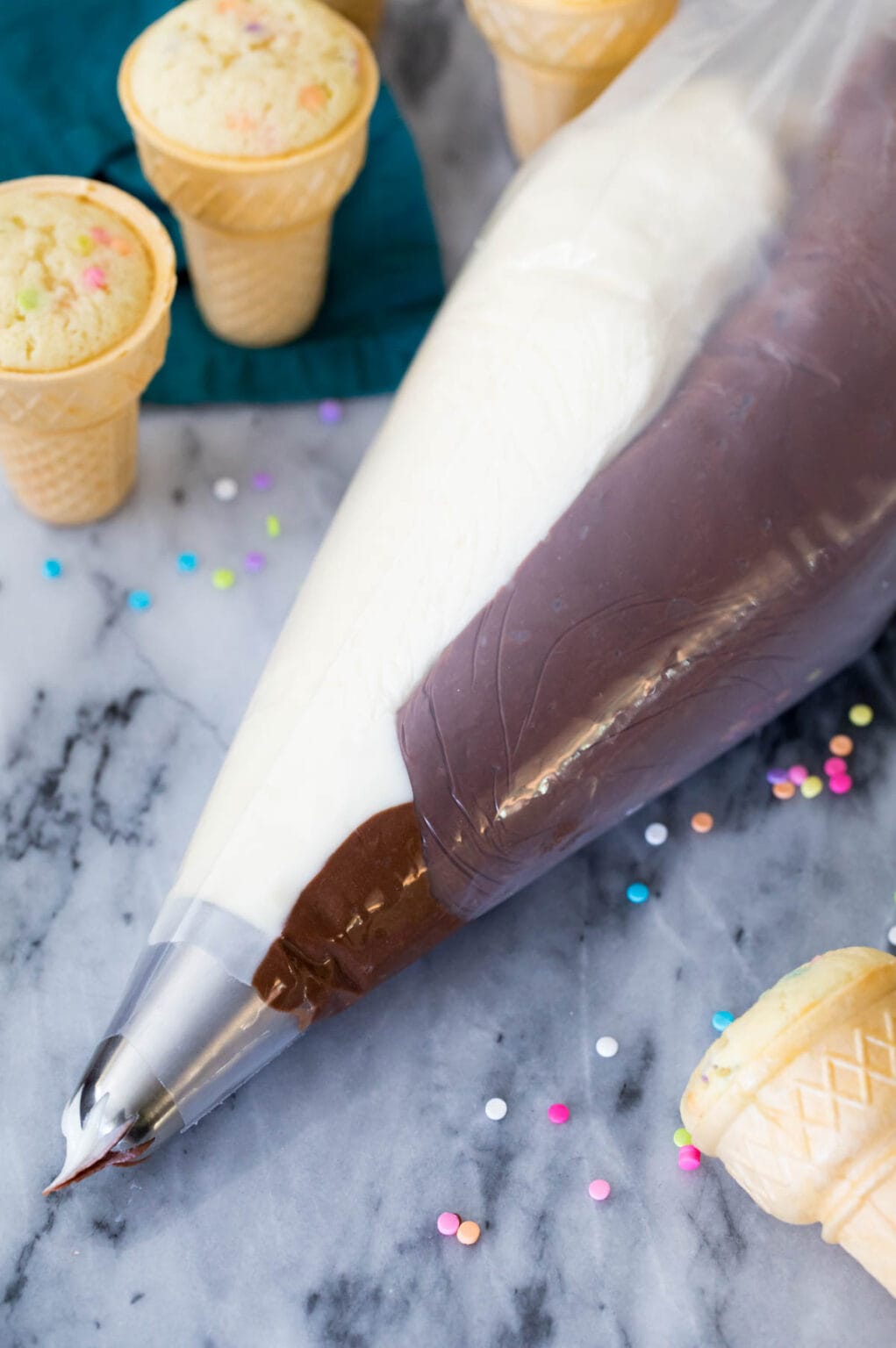 Ice Cream Cone Cupcakes Sugar Spun Run