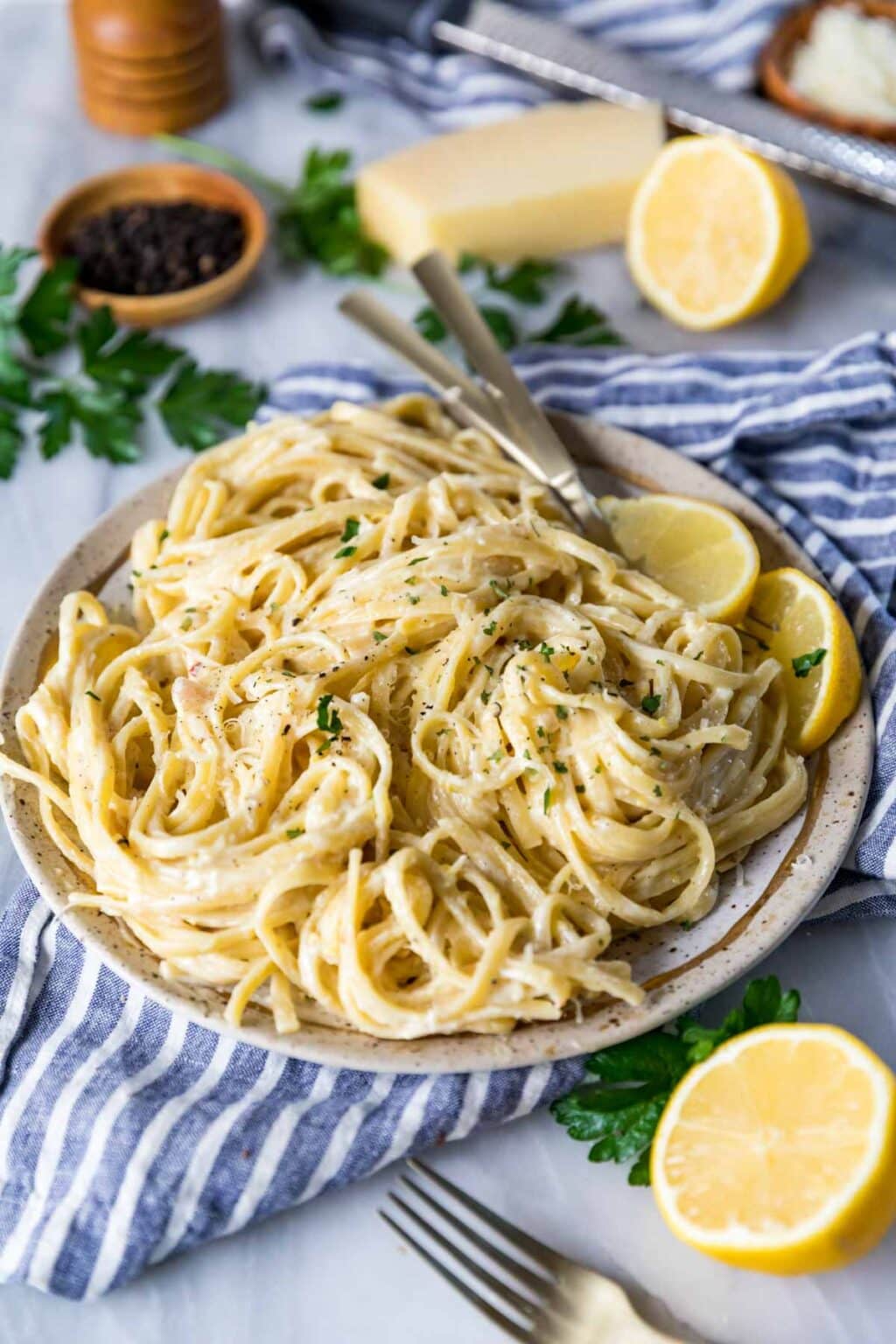 Lemon Pasta Sugar Spun Run