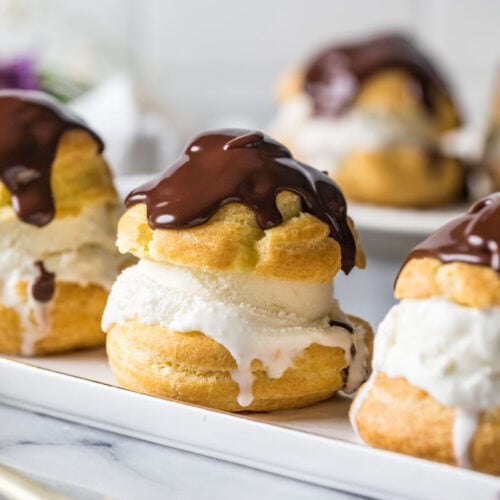 Homemade Cream Puffs - Sugar Spun Run