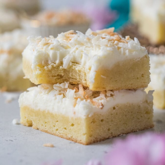 Coconut Cream Bars Sugar Spun Run