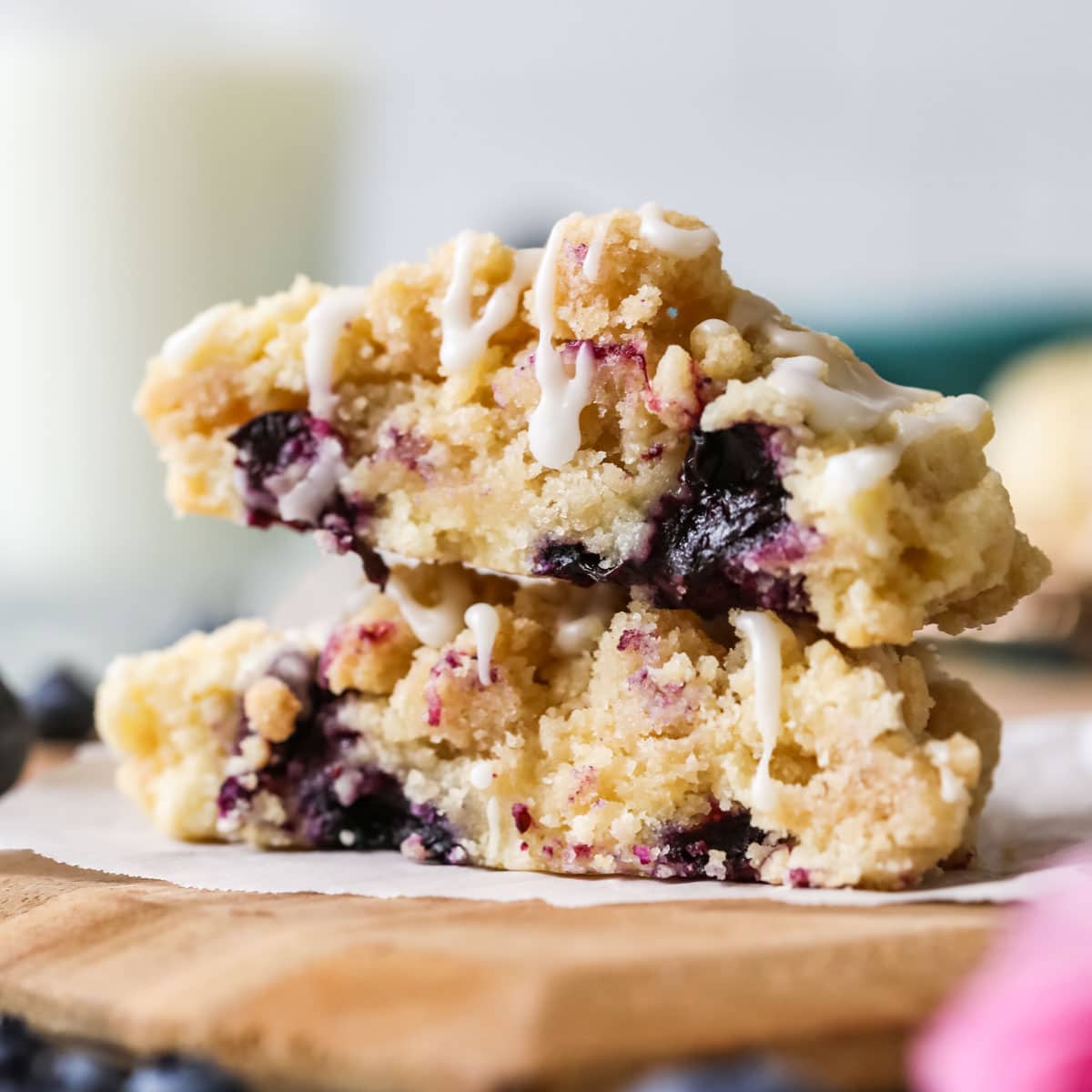 Blueberry Muffin Cookies – Sugar Spun Run