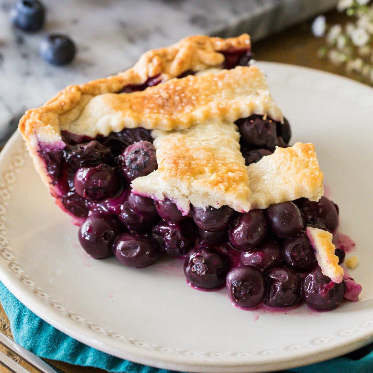 Blueberry Pie Recipe 