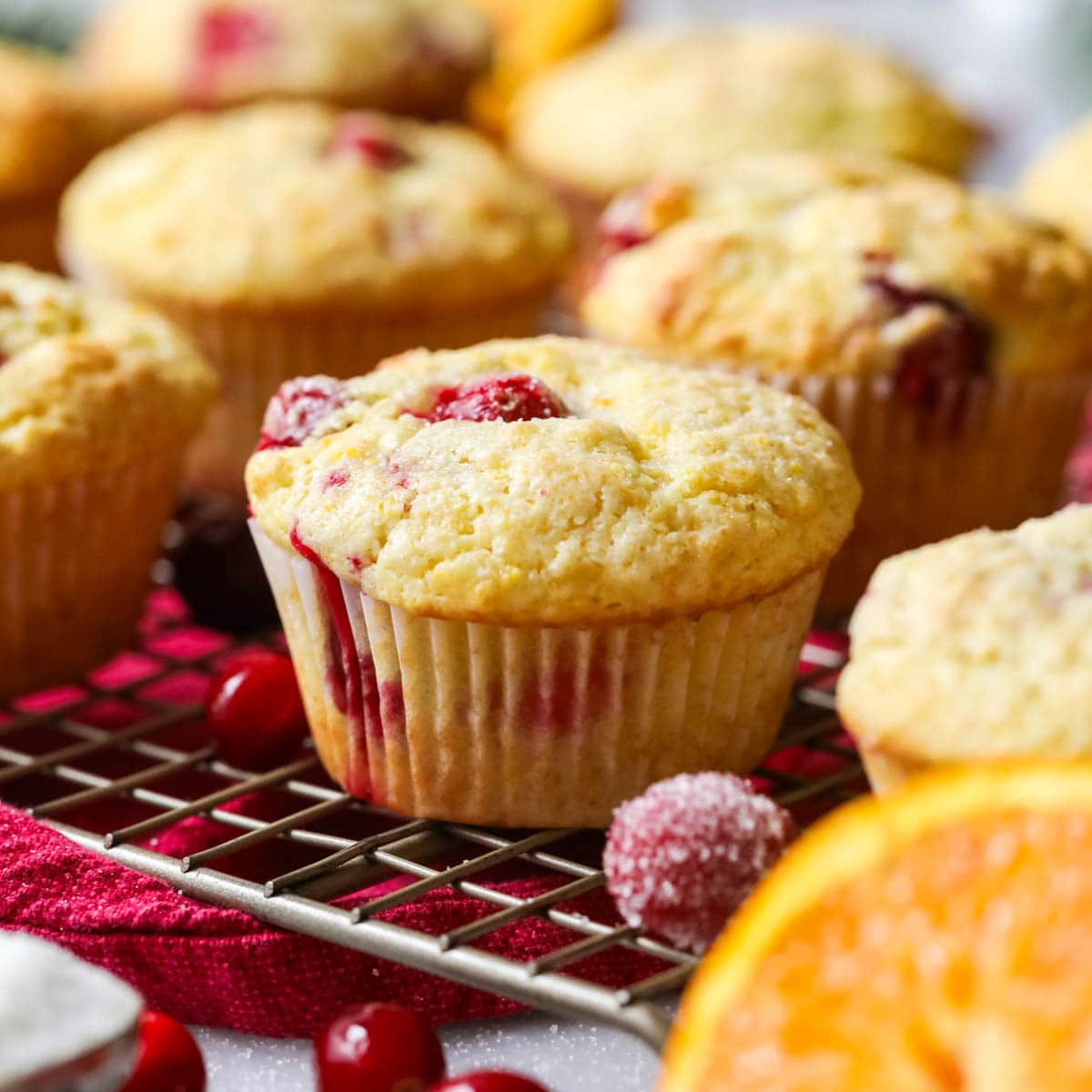 Cranberry Orange Muffins – Sugar Spun Run