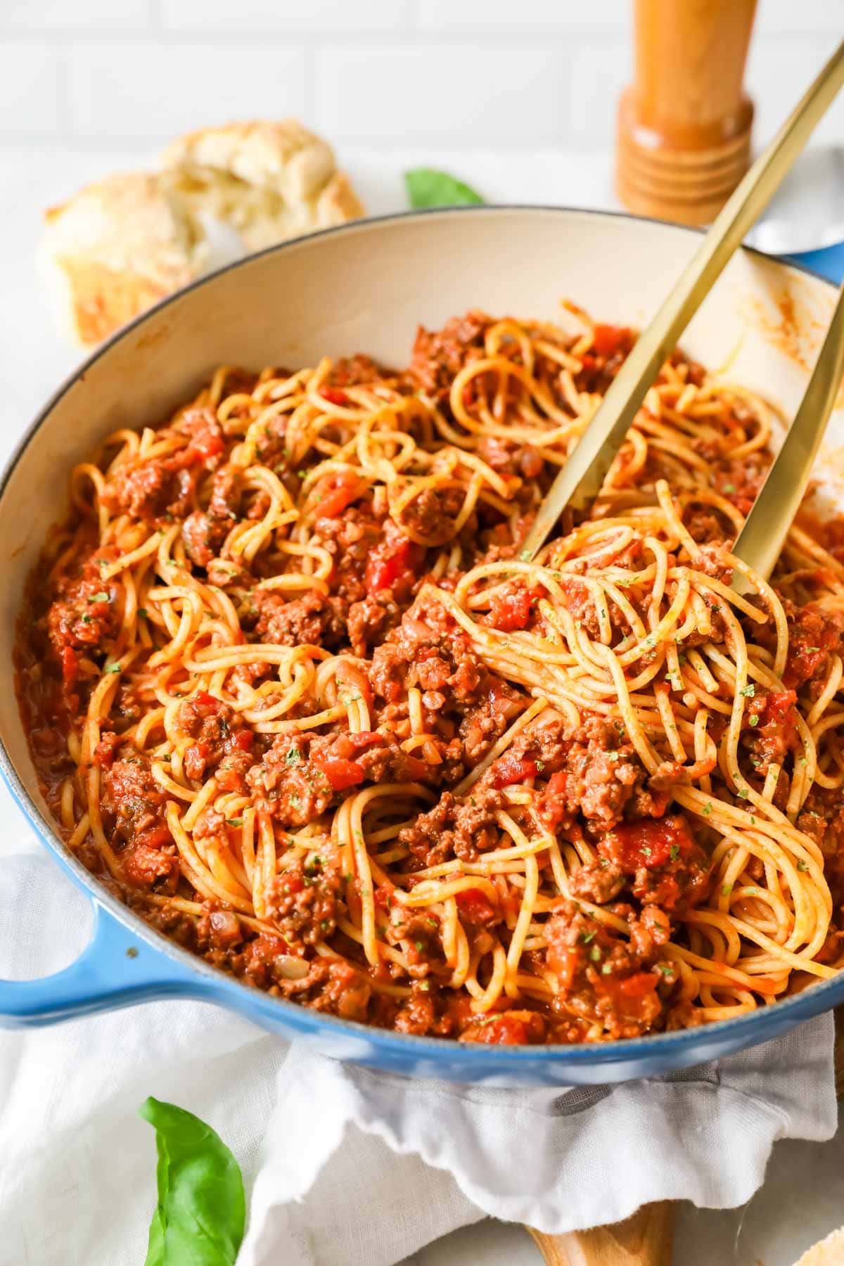 Meat sauce deals pasta