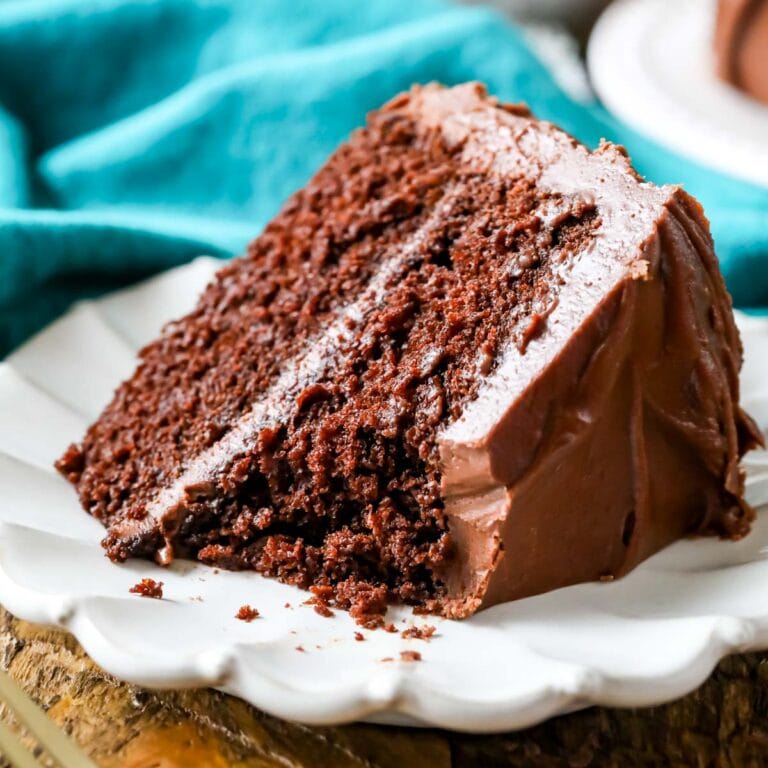 Triple Chocolate Cake - Sugar Spun Run