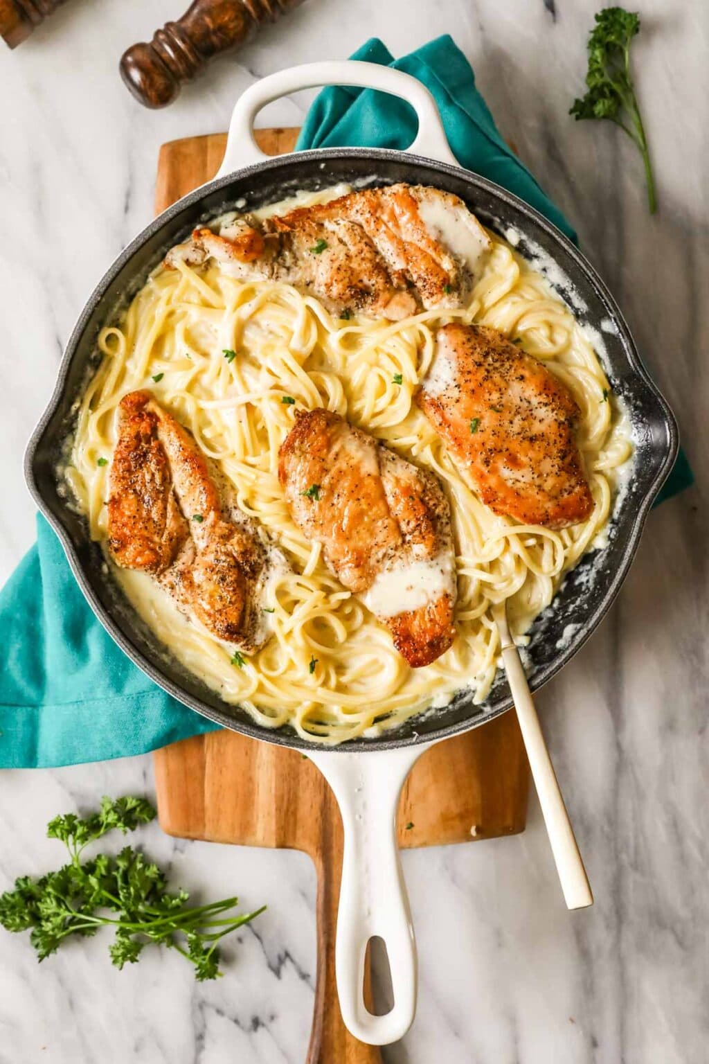 Chicken Alfredo Recipe Sugar Spun Run