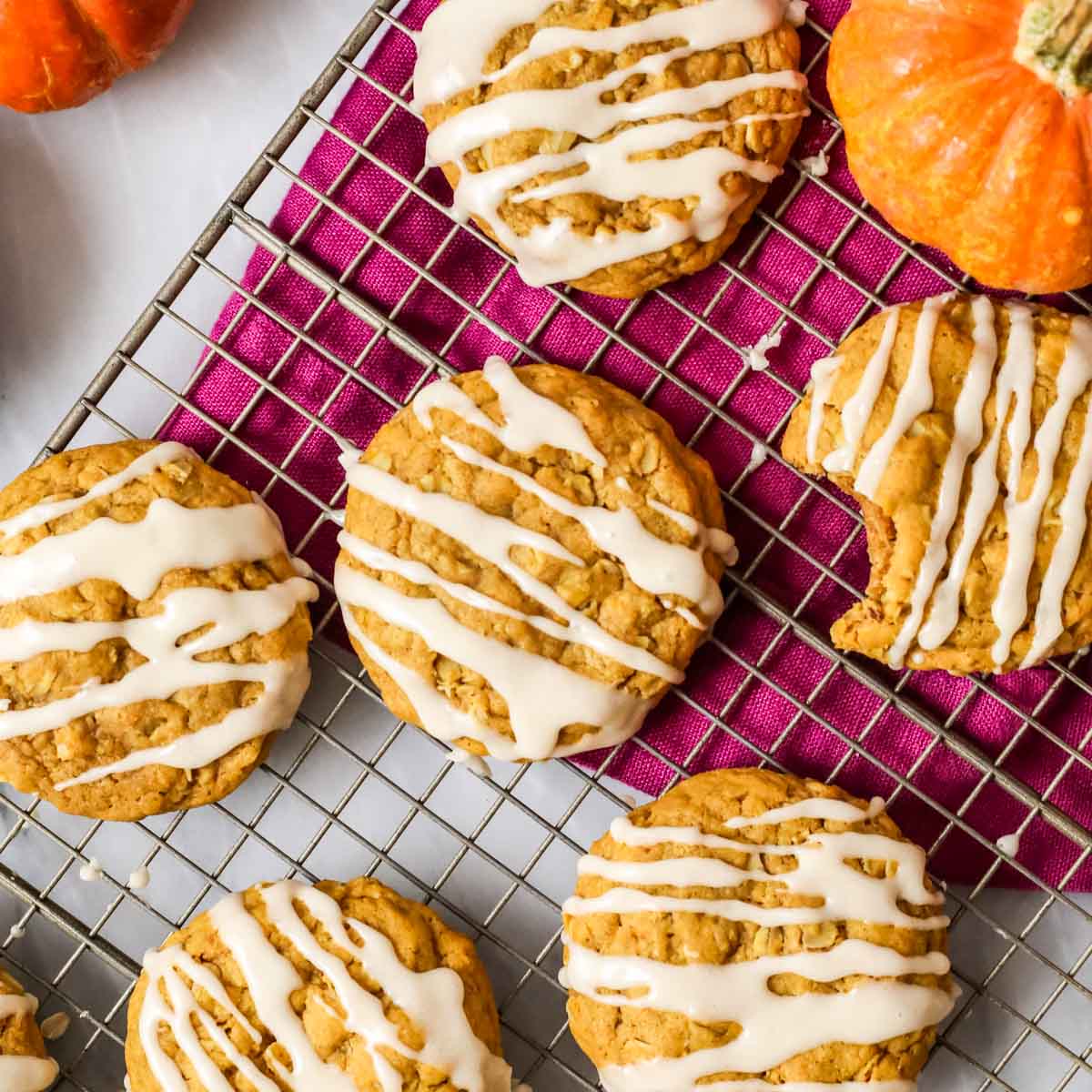 Pumpkin Oatmeal Cookies