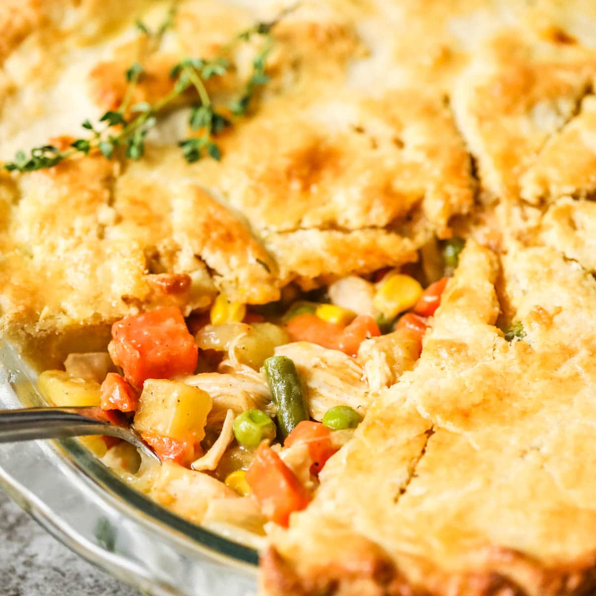 Chicken Pot Pie - Sugar Spun Run