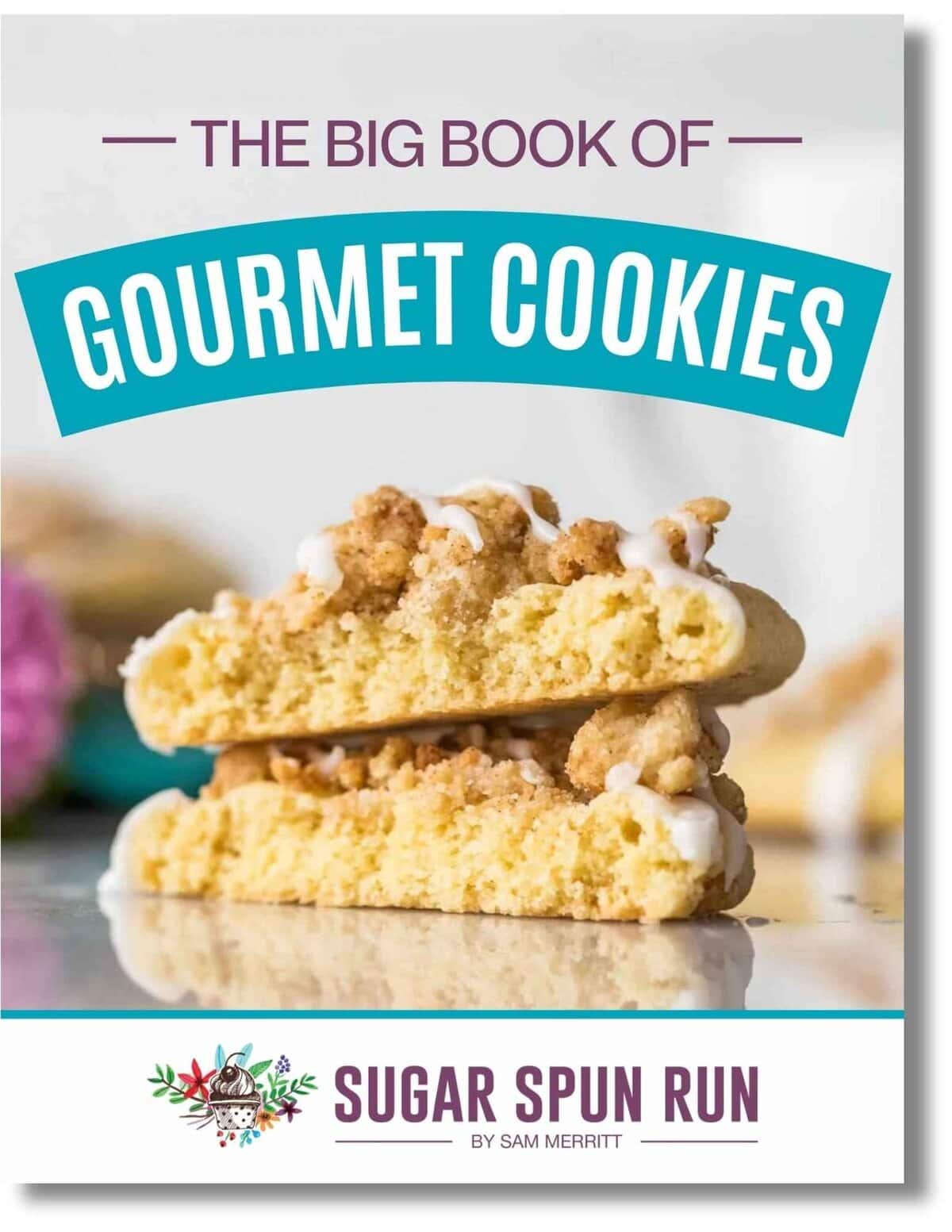 Cover photo of my gourmet cookie ebook.