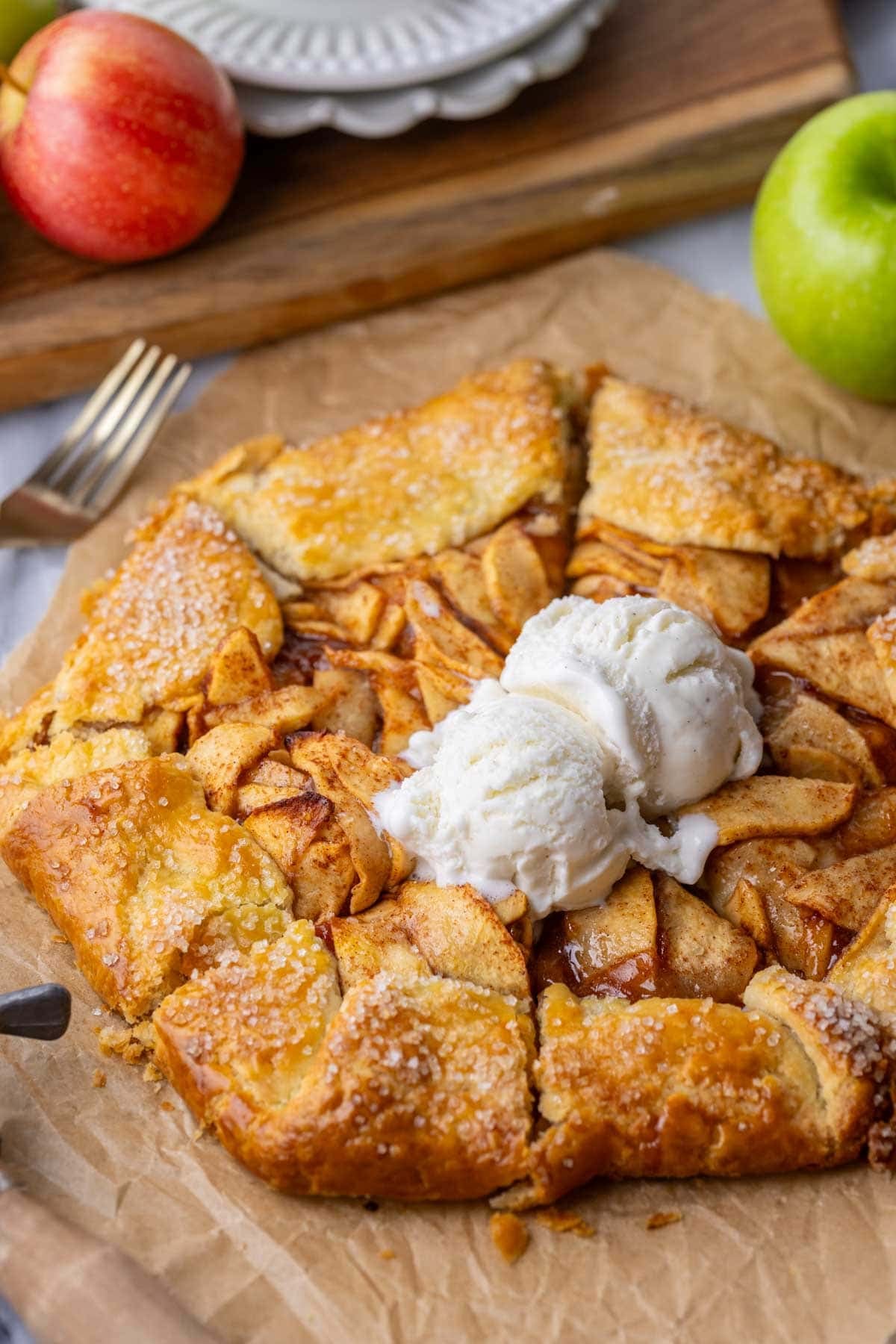 Rustic Apple Galette