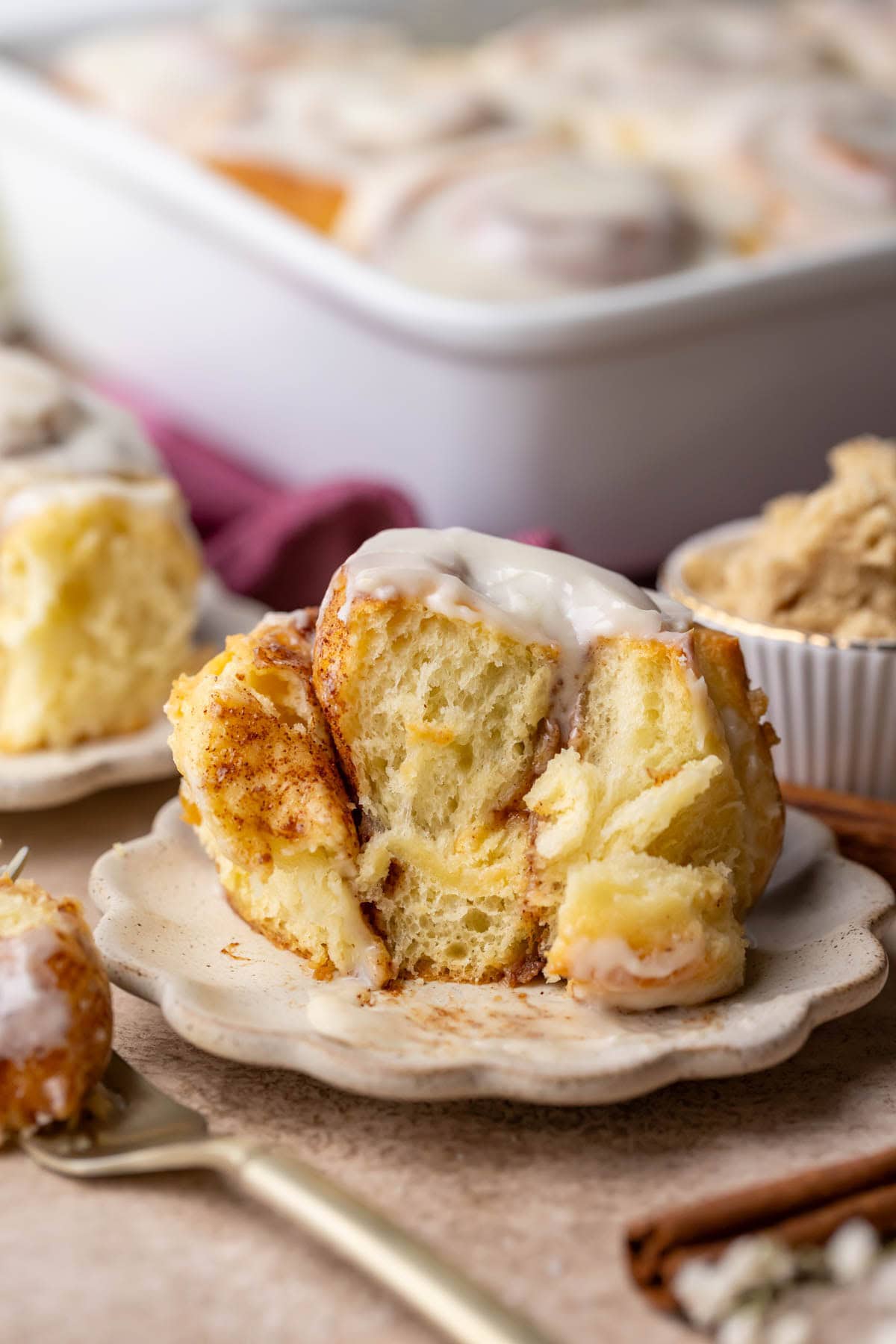 Soft and Gooey Homemade Cinnamon Rolls